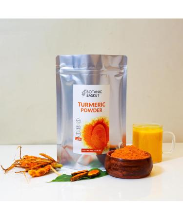 Organic Turmeric Powder 1 kg - 5% Curcumin, Pure Natural Haldi Powder, 1000g - Buy Online on SooperMarket.com