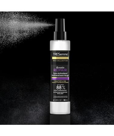 TRESemm Pro Collection Keratin Repair Leave-in Conditioner Treatment - Split End Sealing & Flyaway Taming - 2 Pack (6.1 Fl Oz Each) for Healthy Hair - Buy Online on SooperMarket.com