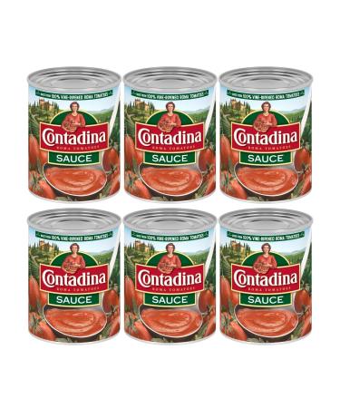 Contadina Roma Tomato Style Tomato Sauce, 29 oz Can 1.81 Pound (Pack of 6)