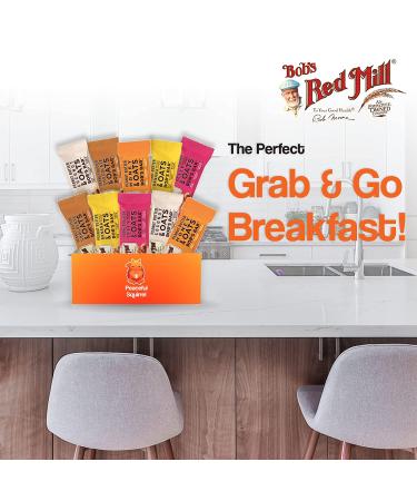 Peaceful Squirrel Variety  Bob's Red Mill Peanut Butter Oat Bars  Variety of 10 Bars  5 Flavors  Gluten Free  Non-GMO  1.76 Ounce - Buy Online on SooperMarket.com