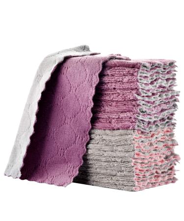 Small Kitchen Towels Dish Towels, 6 x 10 inch, Super Absorbent Multipurpose Dish Cloths, for Furniture Rags, Kitchen Cloths, Tableware Quick-Drying Towels,Reusable Cleaning Cloths, (11PCS)
