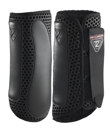 Equilibrium Tri-Zone Impact Sports Cross County Boots (Hind) Large Black