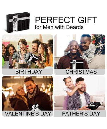 Beard Kit for Men - Beard Care Set with Oil, Balm, Brush, Comb, Scissors & Ebook - Perfect Anniversary Gift for Him - Buy Online on SooperMarket.com