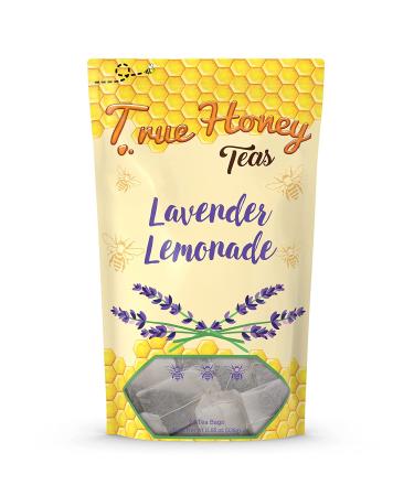 True Honey Lavender Lemonade Tea Bags - Organic Chamomile Tea with Honey Crystals for Relaxation and Stress Relief - Caffeine-Free Herbal Tea Sachets - 24 Count - Buy Online on SooperMarket.com