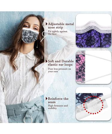 Individually Wrapped Cute Printed Disposable Face Masks for Adults - 50Pcs L-multicolor - Buy Online on SooperMarket.com