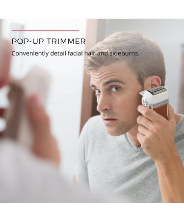 Remington Heritage Series Foil Shaver - Brown | Precision Shaving & Classic Design - Buy Online on SooperMarket.com