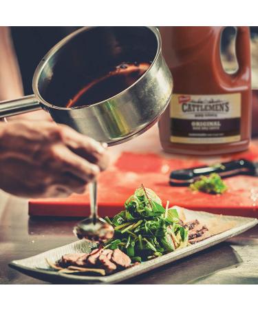 Cattlemen's Original Base BBQ Sauce 1 Gal - Customizable Barbecue Sauce for Chefs | Ideal for Ribs, Briskets, Seafood & More - 128 Fl Oz - Buy Online on SooperMarket.com