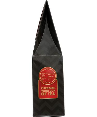 Miracle Tree Moringa Energy Tea - Cherry Chamomile | Organic, Caffeinated Coffee Alternative | 16 Pyramid Sachets - Buy Online on SooperMarket.com