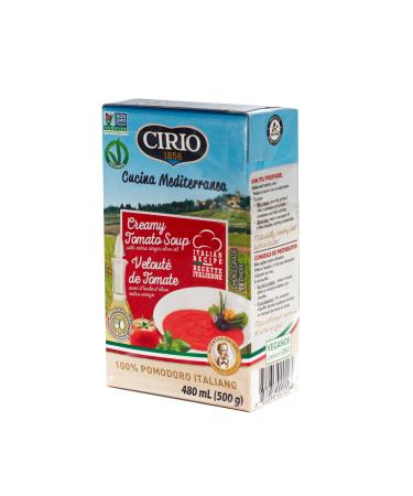 Cirio Creamy Italian Tomato Soup 480 mL Tomato 480 ml (Pack of 1)