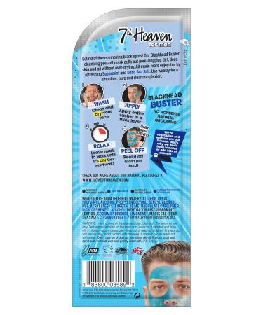 Buy 7th Heaven Dead Sea Man Peel-Off Mask - Refresh & Revitalize Your Skin | International Shipping Available - Buy Online on SooperMarket.com