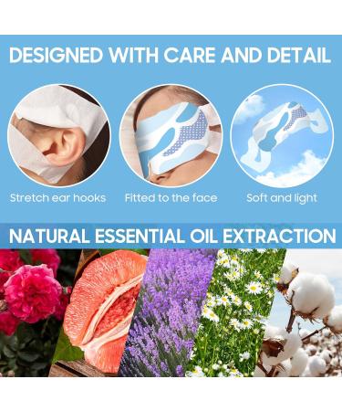 ZOESMIEN Steam Eye Mask 16 Packs for Dry Eyes, Dark Circles, and Puffiness - Self Heating, Stress Relief, Unscented - Buy Online on SooperMarket.com