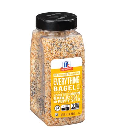 McCormick Everything Bagel All Purpose Seasoning, 14.3 oz 14.3 Ounce (Pack of 1)