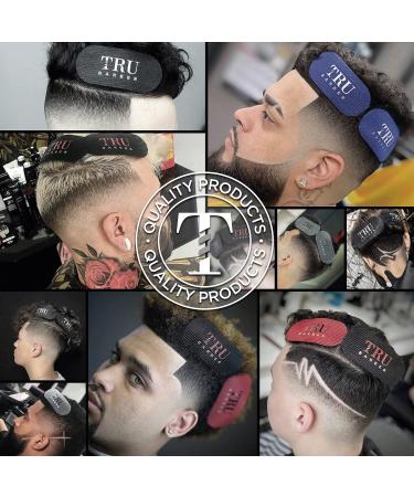 TRU BARBER Hair Grippers - Salon and Barber Clips for Styling, Cutting, and Coloring - Nonslip Hair Holder for Men and Women (Black/White) - Buy Online on SooperMarket.com
