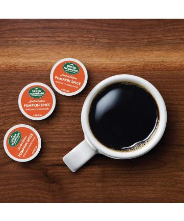 Green Mountain Pumpkin Spice K-Cup Pods 72 Count - Flavored Light Roast Coffee - Buy Online on SooperMarket.com