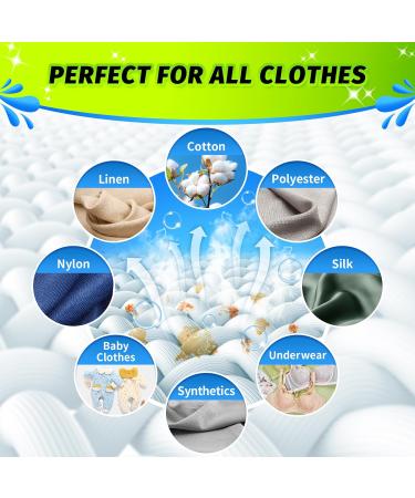 HOMERHYME Eco-Friendly Laundry Detergent Sheets - Fresh Linen Scent 200 Loads Plastic Free Hypoallergenic Travel & Home Use - 100 Strips - Buy Online on SooperMarket.com