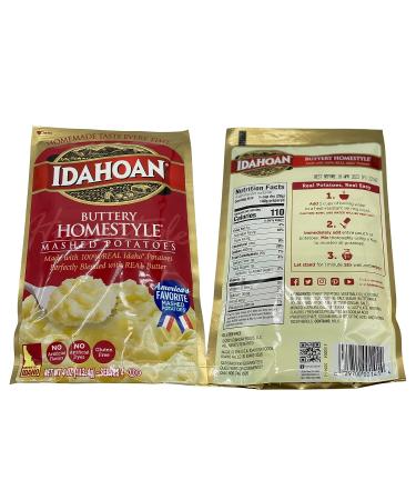 Instant Mashed Potatoes Bundle with Juniper Mart Recipe Card (Butter and Herb  Buttery Homestyle  Sour Cream and Chive  Four Cheese) - Buy Online on SooperMarket.com