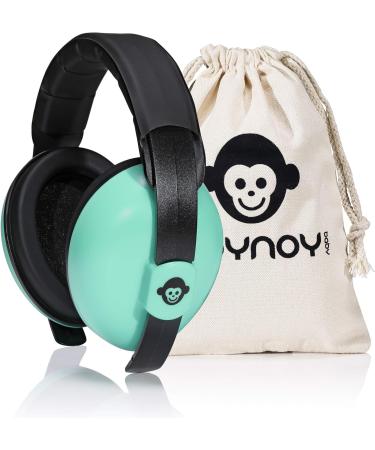 RoyNoy Baby Earmuffs - Noise Protection for Infants 3+ Months | Mint with Storage Bag | Safe Hearing Protection for Babies - Buy Online on SooperMarket.com