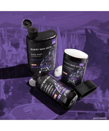 Every Man Jack Black Panther Bath and Body Gift Set for Men | Body Wash Shampoo & Deodorant | Clean Ingredients - Buy Online on SooperMarket.com