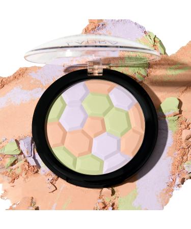 LAURA GELLER Filter Finish Pressed Radiant Setting Powder  Color Correcting For Even Tone  Universal