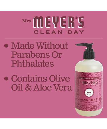 Mrs. Meyer's Clean Day Mum Liquid Hand Soap - 12.5 oz | Natural & Effective - Buy Online on SooperMarket.com
