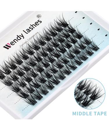 C Curl Cluster Lashes 12mm | Reusable Soft Individual Eyelash Clusters | DIY Lash Extensions | 0.07mm Wide Stem Wispy Clusters | FD-D29-0.07-C-12 - Buy Online on SooperMarket.com