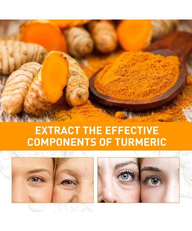 Turmeric Face Cream Face Moisturiser Anti Wrinkle Face Cream Moisturiser Face Women for Hydrating Anti Wrinkles - Fade Fine Lines Spots Hydrating Cream Moisturize & Wrinkles & Skincare - Buy Online on SooperMarket.com