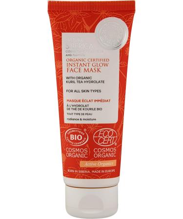 Natura Siberica Organic Certified All Skin Types Instant Glow Face Mask - Buy Online on SooperMarket.com