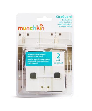 Munchkin Xtraguard Dual Action Multi Use Latches  2 Count - Buy Online on SooperMarket.com