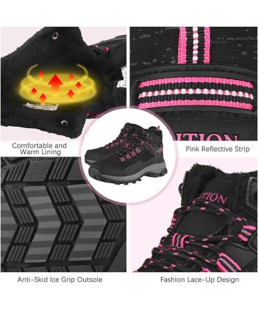 GRITION Women's Waterproof Hiking Boots - Black, Size 6 - Buy Online on SooperMarket.com