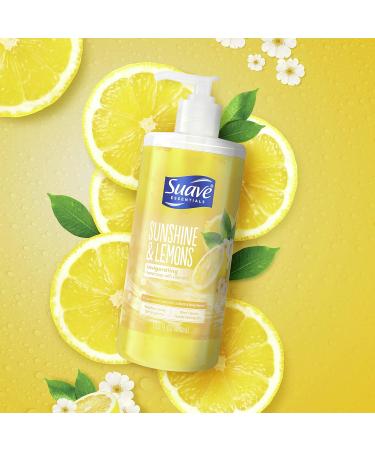 Suave Invigorating Liquid Hand Soap - Sunshine & Lemons 13.5 oz | Gentle Wash for Dirt & Germs Moisturizing Formula - Buy Online on SooperMarket.com