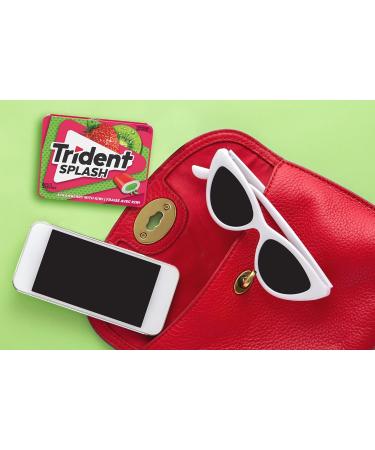 Trident Splash Sugar Free Strawberry Kiwi 3 X 9 Pellet 3 Count Strawberry Kiwi 3 count (Pack of 3) - Buy Online on SooperMarket.com