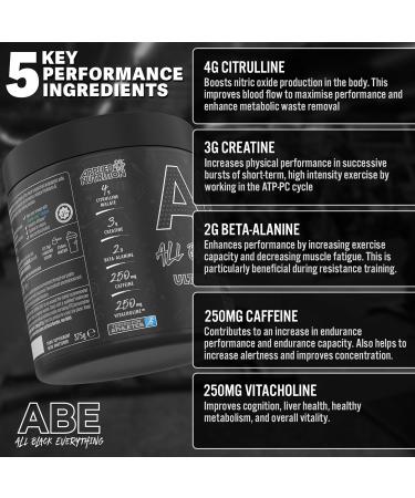 Applied Nutrition Bundle: ABE Pre Workout 375g + 700ml Protein Shaker - Strawberry & Mojito - Buy Online on SooperMarket.com