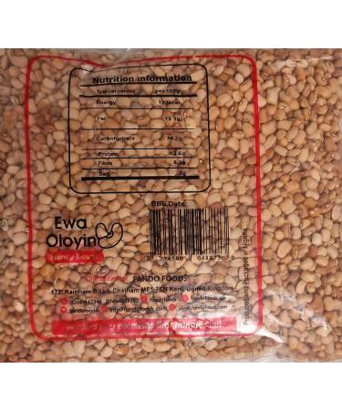Fando Foods Brown Honey Beans - Nigeria Ewa Oloyin (1.5 Kilograms) - Buy Online on SooperMarket.com