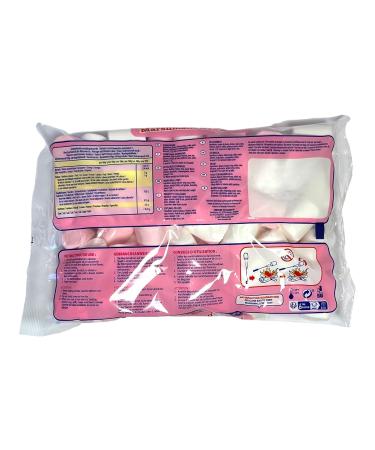 Mr. Mallo Super Barbecue Marshmallows - Pink & White Foam Sugar Candy for Grilling & Campfire Fun (16x 300g) - International Shipping Available - Buy Online on SooperMarket.com