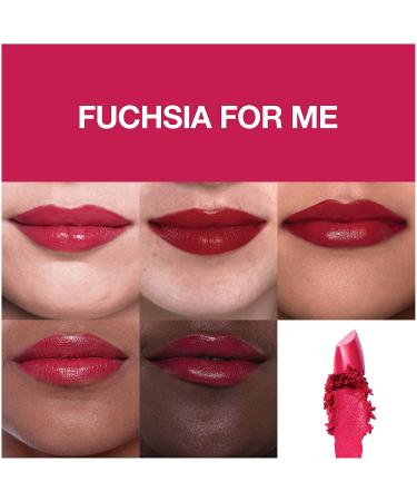 Maybelline Color Sensational Lipstick Fuchsia For Me - 0.15 oz (4.2 g) | Long-lasting Color - Buy Online on SooperMarket.com