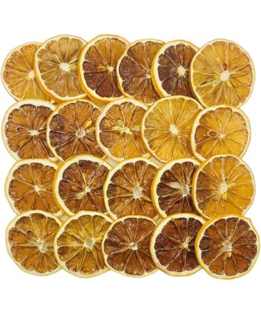 Dried Lemon Slices - Premium Dehydrated Cocktail Garnishes - 30 Servings (50g Approx) - Buy Online on SooperMarket.com