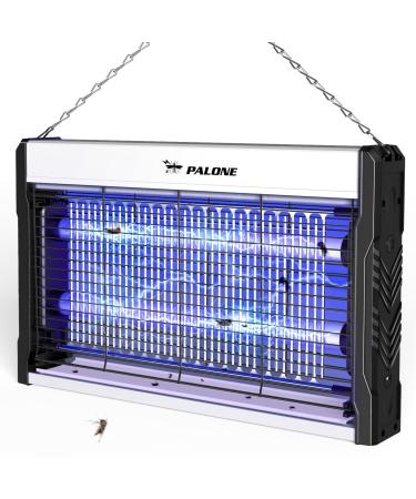 PALONE Indoor Bug Zapper Light can Lure Mosquitoes to Produce Electric Shocks Effectively Protect Food from Fly for Kitchen Dinging Room Black