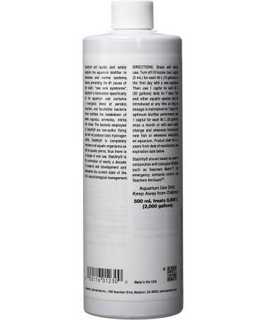 Seachem Stability Fish Tank Stabilizer 500ml - Freshwater & Marine Aquarium Solution - Buy Online on SooperMarket.com