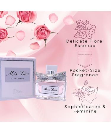 Miss Dior Blooming Bouquet by Christian Dior Womens Travel Size EDT 0.17 oz Splash 0.17 Fl Oz (Pack of 1) - Buy Online on SooperMarket.com