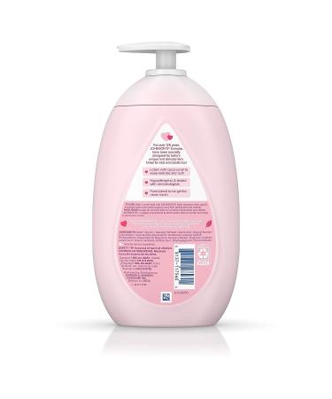 Johnson's Pink Baby Lotion with Coconut Oil 16.9 fl. oz - Hypoallergenic Moisturizing Formula - Buy Online on SooperMarket.com