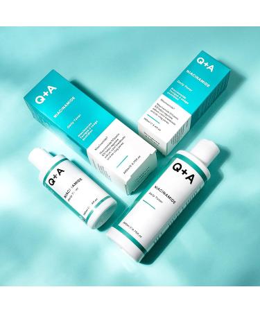 Q+A Niacinamide Daily Toner - Calming Breakouts & Unclogging Pores | 100ml/3.4fl.oz - Buy Online on SooperMarket.com