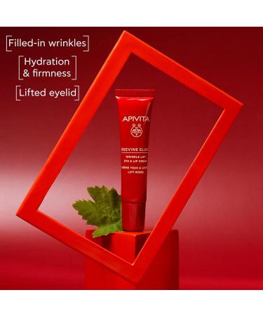 Apivita Beevine Elixir Wrinkle Lift Eye & Lip Cream - Advanced Anti-Aging Collagen Boost Polyphenols & Goji Berry - 0.51 oz - Shop Internationally - Buy Online on SooperMarket.com