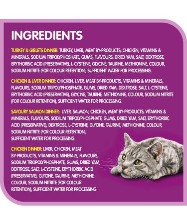 WHISKAS Salmon and Poultry Selections Adult Wet Cat Food Pat 100g (24 Pack) Cat Food Salmon & Poultry Selections 100 g (Pack of 24) - Buy Online on SooperMarket.com
