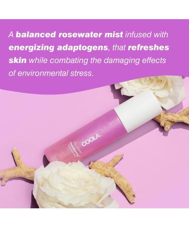 COOLA Organic Rewakening Rosewater Mist Face Spray - Vegan Gluten Free Skin Barrier Protection with Ginseng & Green Tea - 1.7 Fl Oz - Buy Online on SooperMarket.com