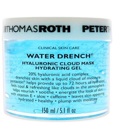 Peter Thomas Roth Water Drench Hyaluronic Cloud Mask: Hydrating Gel for 72-Hour Moisture with Hyaluronic Acid - Buy Online on SooperMarket.com