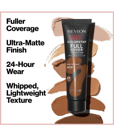Revlon ColorStay Full Cover Longwear Matte Foundation - Buff (150) 1.0 oz - Buy Online on SooperMarket.com