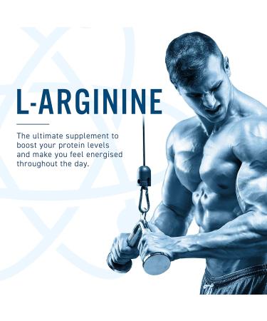Applied Nutrition L-Arginine Capsules - 1500mg High Strength Nitric Oxide Booster - 60 Servings | Workout Performance Boost - Buy Online on SooperMarket.com