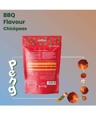 Peng Roasted Chickpeas Snack (110g) - BBQ Flavor, High Protein Plant-Based Snack - Buy Online on SooperMarket.com