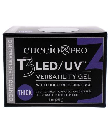 Cuccio Pro T3 LED/UV Cool Cure Versatility Gel - Opaque Welsh Rose 1oz - Strong Adhesion, Controlled Levelling, Flexible & Fast cure - Buy Online on SooperMarket.com