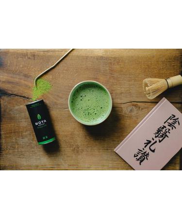 Organic Moya Matcha Tea Green Powder 30g Traditional Grade (II) | Ideal for Lattes, Smoothies, and Lemonades | Pack of 1 - Buy Online on SooperMarket.com